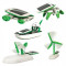 6 In 1 DIY Solar Energy Robot Kit Toy Green LIC001