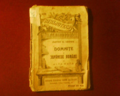 Octav G. Lecca Domnite si jupanese romane de alta data, editie princeps foto