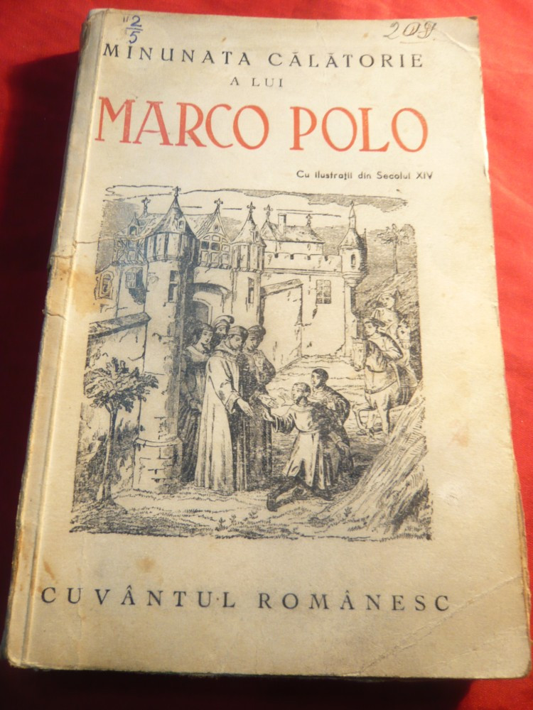 Gh.I.Georgescu - Minunata Calatorie a lui Marco Polo Ed.1939 | Okazii.ro