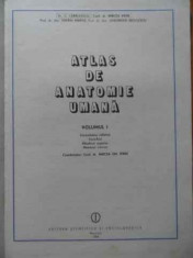 Atlas De Anatomie Umana Vol.1 Extremitatea Cefalica Trunchiul - C. Cerbulescu Mircea Ifrim Tiberiu Maros Gh. Nicul,521184 foto
