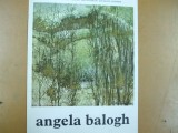 Pliant expozitie Angela Balogh gravura desen tapiserie Bucuresti Orizont 1989, Alta editura