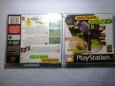 Joc consola Sony Playstation 1 PS1 PS One PSX - Actua Golf 2 ( GameLand - sute de jocuri ) foto