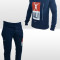 Trening - Nike - Ali Edition - Din Bumbac - Bleumarin - Pantaloni Conici - Masuri S M L XL XXL B171