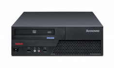 CALCULATOR DESKTOP LENOVO THINKCENTRE M57 CORE2DUO E6550 2x2.33GHZ 1GB DDR2 80GB DVD-ROM| GARANTIE 12 LUNI | IDEAL PENTRU BIROU/RULEAZA WINDOWS 7 foto