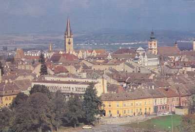 Carte postala ilustrata Sibiu foto