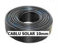 Cablu solar pentru panouri fotovoltaice 1 x 10 mm2 - Negru foto