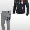 Trening - Nike - Ali Edition - Din Bumbac - Bleumarin cu Gri - Pantaloni Conici - Masuri S M L XL B170
