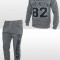 Trening - Nike - East Brooklyn Edition - Gri - Din Bumbac - Pantaloni Conici - Masuri S M L XL B172