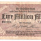 GERMANIA BADISCHE BANK 1000000 MARK MARCI 1923 F