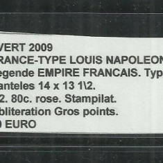 FRANCE - TYPE LOUIS NAPOLEON BONAPARTE1867 - 32, 80c.