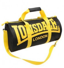 Geanta barbati, dama LONSDALE Anglia SPORT ORIGINALA 100% pentru sala antrenament box barrel bag de umar voiaj foto