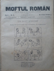 Moftul roman , revista spiritista nationala ; Dir. I. L. Caragiale , nr. 9, 1893 foto