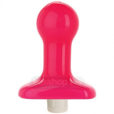 Vibratoare anale - Doc Johnson GLO Dop Anal Vibrator Roz foto