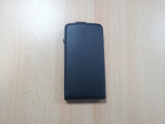 Husa Samsung Galaxy S2 i9100 din piele neagra foto