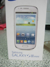 Vand telefon Samsung Galaxy S III Mini GT-I8190 8 GB , stare excelenta foto