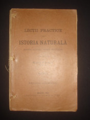 RADU PRISCU - LECTII PRACTICE DIN ISTORIA NATURALA {1907} foto