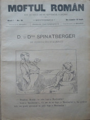 Moftul roman , revista spiritista nationala ; Dir. I. L. Caragiale ,nr. 21, 1893 foto