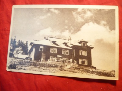 Ilustrata Cabana Cristianul Mare , circ. 1955 foto
