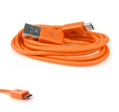 Cablu micro USB Samsung HTC Sony LG Allview Orange foto