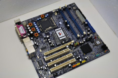 KIT PLACA DE BAZA SOCKET LGA775 DDR1 PCI-EXPRESS PROCESOR INTEL 2.8 GHZ COOLER foto