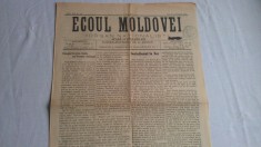 ZIAR - ECOUL MOLDOVEI - 22 IANUARIE 1904 - IASI ( NR 5555 ) foto