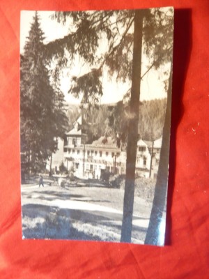 Ilustrata Borsec - Vedere din Statiune , circ. 1964 foto