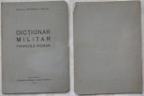 Sublocot. Giurgea I. Mihail , Dictionar militar francez - roman , 1931, Alta editura