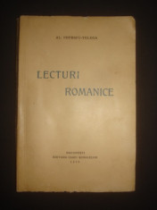 AL. POPESCU-TELEGA - LECTURI ROMANICE {1939} foto