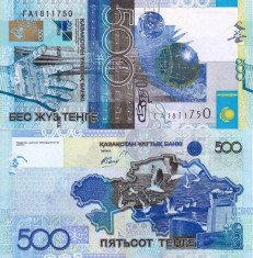 KAZAHSTAN 500 tenge 2006 UNC!!! foto