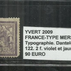 FRANCE - TYPE MOUCHON 1900 - 122 2f.