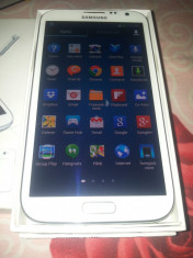 Samsung Galaxy Note 2 16gb N7100 Alb Full Impecabil foto