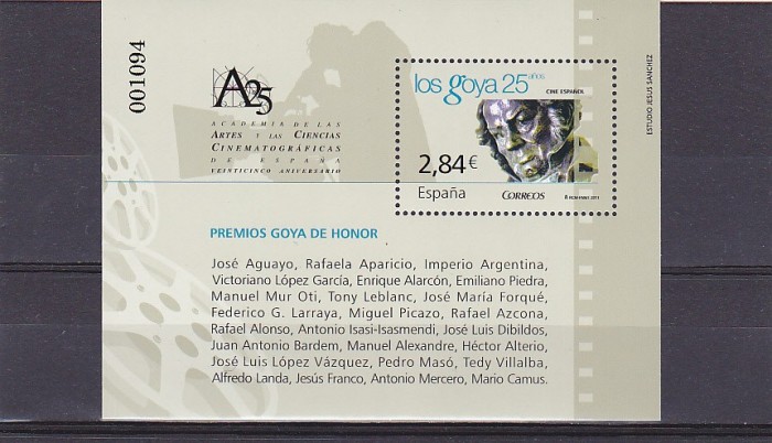 Premiu Goya ,Spania.