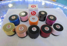 Mini Boxa / Difuzor / Speaker portabil Beatbox Monster beats by Dr.Dre cu Bluetooth, MicroSD, Jack 3,5 mm AUX comp iPhone iPod Android MP3 MP4 Tableta foto