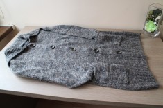 Cardigan din lana si mohair, gros si pufos, lung, de la Motivi foto