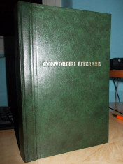 CONVORBIRI LITERARE * COMEMORAREA LUI MIHAI EMINESCU - N-rele 6-7-8-9 -1939 foto