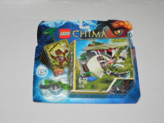 LEGO 70112 CHIMA SPEEDORZ CRUG APUCATURA CROCODILULUI. ORIGINAL. Nou foto