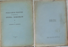 Hortensia Georgescu , Publicatiuni franceze in leg. cu istoria romanilor , 1939 foto