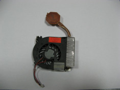 Cooler ventilator laptop +heatsink / racitor 5V 0.4 AGDM610000295 MCF-TS6514 P05 Toshiba Qosmio F30 foto