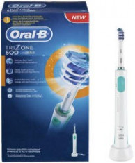 Periuta de dinti Electrica Oral B, TRIZONE 500, 8800 oscilatii, 1 program, 1 capat.SIGILATA. foto