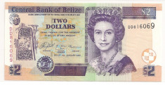 BELIZE 2 DOLARI 2005 UNC foto