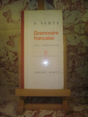 A. Hamon - Grammaire francaise foto