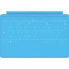 Tastatura / Husa MICROSOFT TOUCH Cover pt Surface Rt, Pro, 1 sau 2, Cyan Blue (albastru) foto