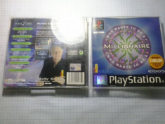 Joc Playstation 1 PS1 PS One PSX - Who wants to be a millionaire ( GameLand ) foto