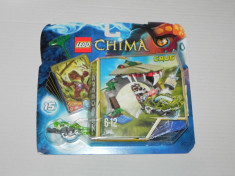 LEGO CHIMA SPEEDORZ CRUG APUCATURA CROCODILULUI. ORIGINAL. Nou foto