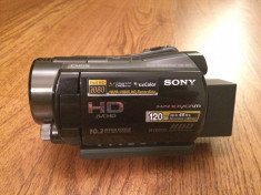 Camera video SONY HDR-SR12E Full HD, HDD 120GB, accesorii foto