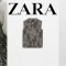 ZARA MAN Vesta Barbati, material strech SLIM FIT. Marime S/M, Outlet Arad