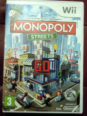 Joc Monopoly Streets, pentru Wii, original, PAL foto