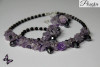 Set Bijuterii Handmade Turcoaz: Colier, Cercei, Inel - Accesorii Elegante, Piatra Noroc, Cadou Unicat