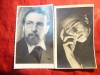 2 Fotografii portret cu Actorul Niculae Mihuta de la Teatrul National Arad , anii '50