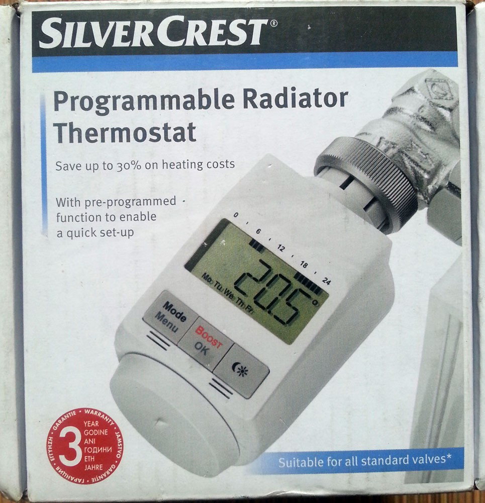 Termostat programabil calorifer Silver Crest - electronic - NOU | arhiva  Okazii.ro